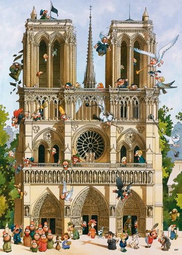 Heye Puzzle Vive Notre Dame! 1000 el. na Arena.pl