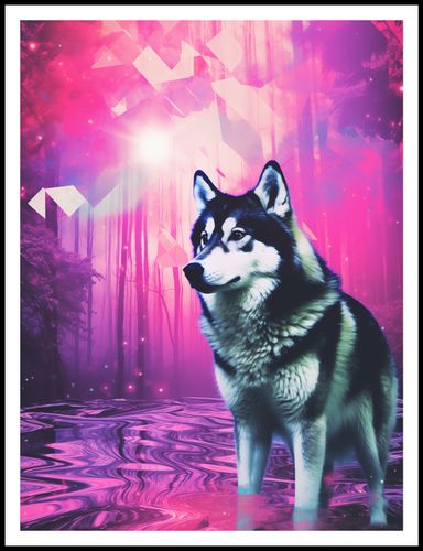 Plakat 75x100cm Wilczy Duch na Arena.pl