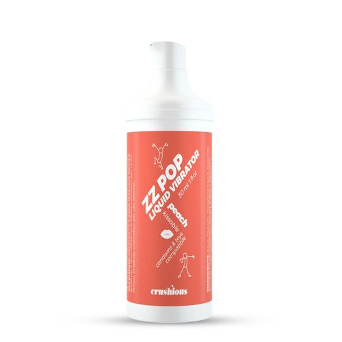 Crushious Zz Pop Liquid Vibrator Peach Aroma 30Ml na Arena.pl