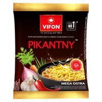 Vifon Zupa błyskawiczna o smaku kurczaka pikantny 70 g x 12 sztuk