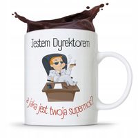 Dla Dyrektora Kubek Na Prezent Jestem Dyrektorem Z Nadrukiem Ze Zdjęciem