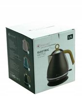 CZAJNIK ELEKTRYCZNY BEZPRZEWODOWY 1.7 L STAL NIERDZEWNA DUŻY MOCNY 2200W