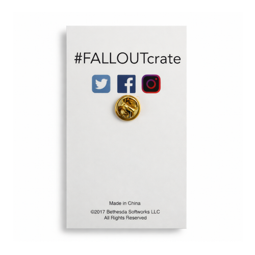 Crate #2 | 4 cm | Metal | Przypinka | Fallout na Arena.pl