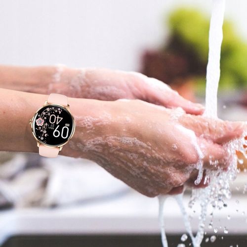 SMARTWATCH DAMSKI Z FUNKCJA ROZMOWY SPORT PULS POMIARY MENU PL SMART WATCH na Arena.pl