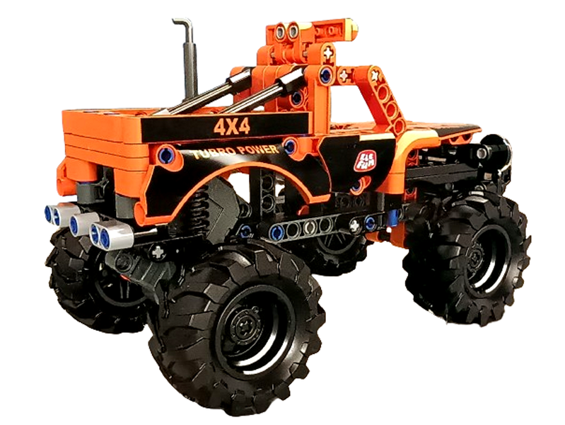 Klocki Elefun Quad - Samochód off Road C0909 zdjęcie 7