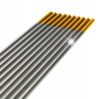 Elektrody wolframowe WL15 złote 2,4x175 mm 10 SZTUK