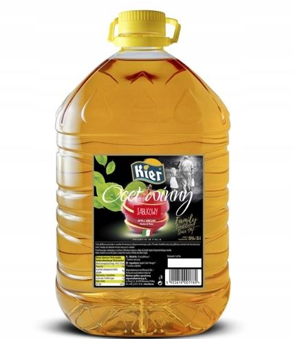 Ocet winny JABŁKOWY 5 L na Arena.pl