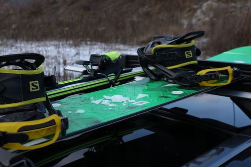 Uchwyt narciarski BAGAŻNIK NA NARTY Ski Lock 3 black 3 par nart 2 deski na Arena.pl