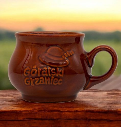 Komplet 2x KUBEK kamionkowy DO GRZAŃCA na grzane wino piwo zestaw do wina na Arena.pl