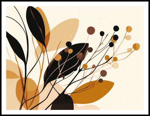 Plakat 100x75cm Jesienne Sylwety na Arena.pl