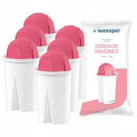Filtr do wody Wessper MG+ magnez do dzbanek filtrujący Aquaphor Wessper 6x