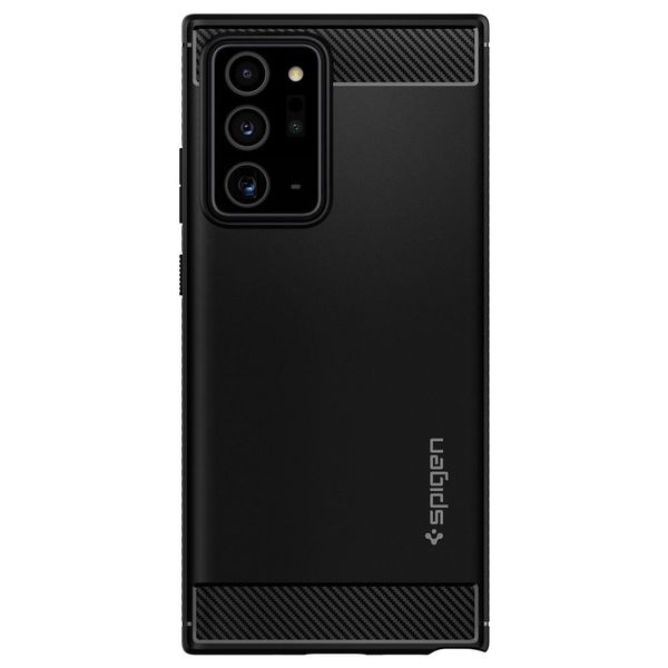 spigen rugged armor galaxy note 20 ultra matte black zdjęcie 3
