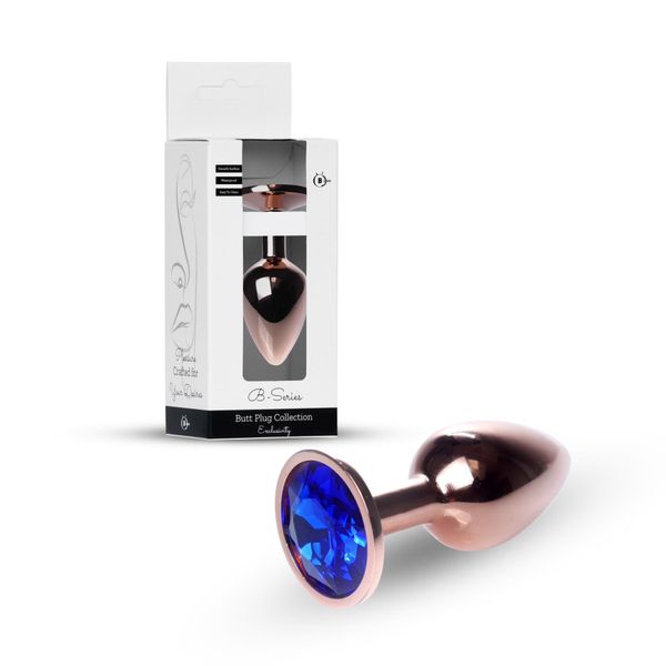 Plug-Jewellery Red Gold Plug- Dark Blue zdjęcie 9