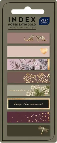 Zakładki Indeksujące Satin Gold Interdruk na Arena.pl