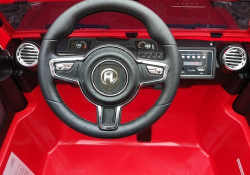 AUTO NA AKUMULATOR JEEP 4x4 Czerwony na Arena.pl