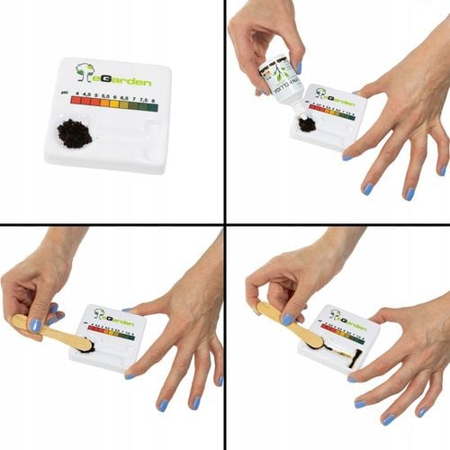 Kwasomierz Glebowy pH Zestaw z Płynem i Skalą Kolorów HELLIGA TESTER na Arena.pl