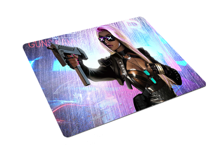 Podkładka pod myszkę Cyberpunk zdjęcie 3