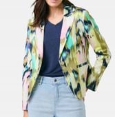 Marynarka Gerry Weber z abstrakcyjnym nadrukiem, wielokolorowa R38