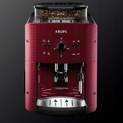 Ekspres ciśnieniowy do kawy z młynkiem KRUPS EA8107 15 bar czerwony na Arena.pl