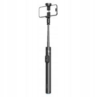 Wozinsky Selfie Stick 1.7m Auto-Otwieranie Czarny - Profesjonalny Uchwyt