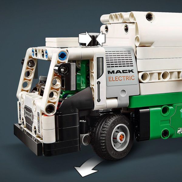 Lego TECHNIC 42167 Śmieciarka Mack LR Electric zdjęcie 6