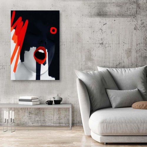 Obraz na płótnie – Canvas, Kobieta abstrakcja 40x60 na Arena.pl