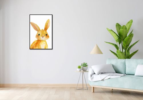 Plakat 53x81cm Słodki Zajączek na Arena.pl