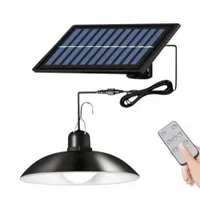 ŻYRANDOL Lampa SOLARNA WISZĄCA LED IP44 - PILOT W ZESTAWIE - Do Altanki