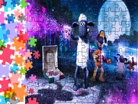 Puzzle tradycyjne Baranek Shaun