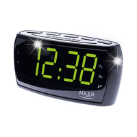 RADIOBUDZIK AM/FM 230V Z WYŚWIETLACZEM LCD AD1121