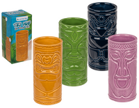 KUBKI TIKI OOTB - ZESTAW 4 SZTUK