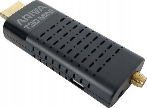 Dekoder Tuner DVB-T2 HEVC Ferguson Ariva T30 mini Stick PVR Ready EPG na Arena.pl
