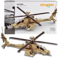 KLOCKI KONSTRUKCYJNE HELIKOPTER BOJOWY WOJSKOWY MILITARIA DLA DZIECI MODEL