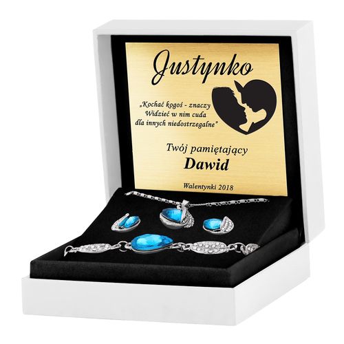 KOMPLET SWAROVSKI ELEMENTS KROPLE ROSY VA57 na Arena.pl