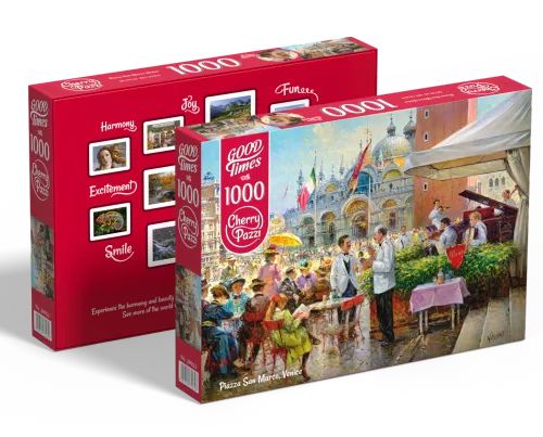 Puzzle 1000 elementów. Plac Świętego Marka w Wenecji 30653 na Arena.pl