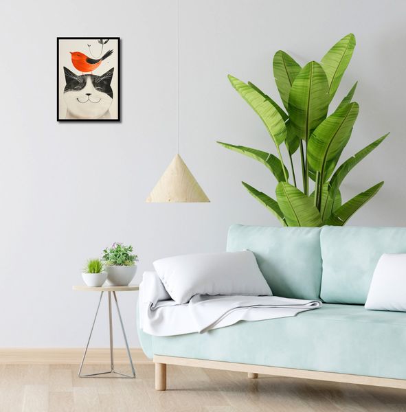 Plakat 30x40cm Pyzaty Przyjaciel zdjęcie 4