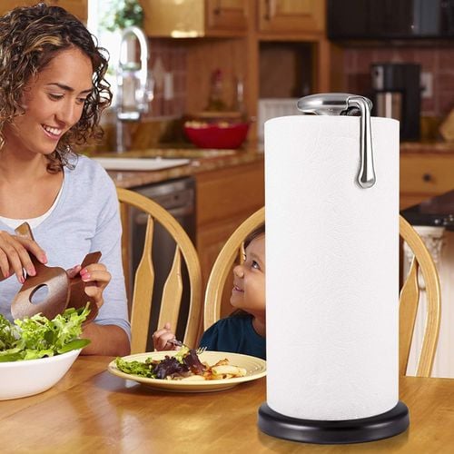 Stojący Uchwyt na Ręczniki Papierowe Srebrny na Arena.pl