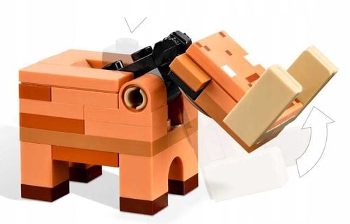 21255 - lego minecraft - zasadzka w portalu do netheru na Arena.pl