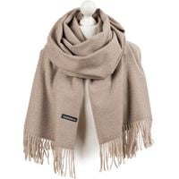 KASZMIROWY SZALIK ELEGANCKI SZAL damski KASZMIR jednolity DUŻO KOLORÓW