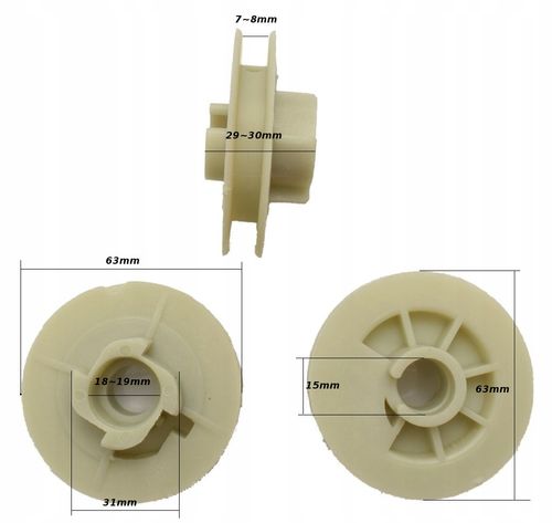 STARTER SZARPAK PIŁA SPALINOWA KOŁO LINOWE 4Z CS na Arena.pl