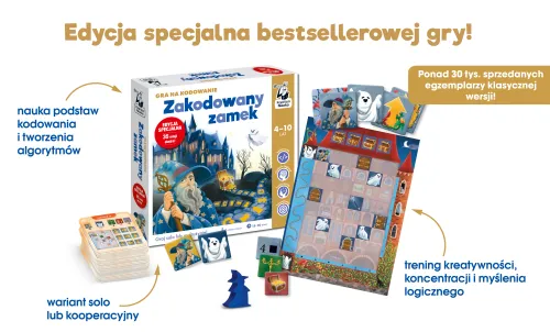 Zakodowany zamek. Gra na kodowanie. Edycja specjalna na Arena.pl