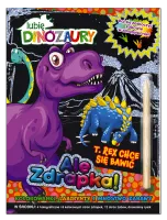 T Rex chce się bawić. Lubię Dinozaury. Ale zdrapka