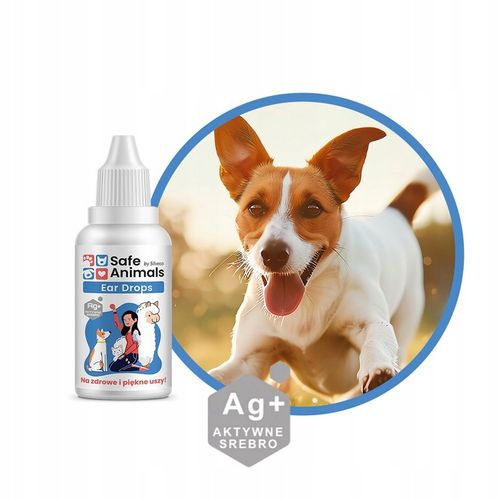Safe Animals Ear Drops Krople ze srebrem do uszu 30ml na Arena.pl