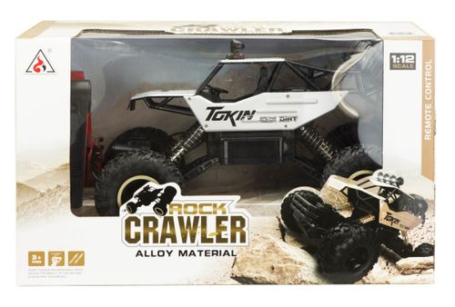 Samochód RC Rock Crawler 1:12 4WD METAL srebrny na Arena.pl