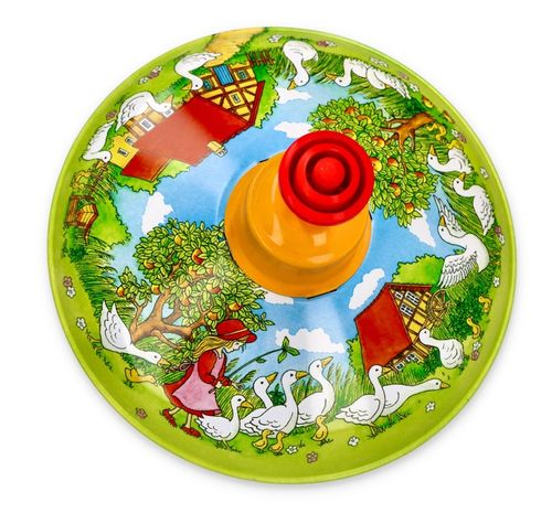 WIRUJĄCY BĄCZEK METALOWY DLA DZIECI KOLOROWY BĄK PREZENT DLA ROCZNIAKA na Arena.pl