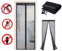 Moskitiera do drzwi okna balkon MAGNES 110 cm x 210 MOCNA
