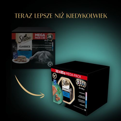 sheba® classics rybne smaki 32x85g na Arena.pl