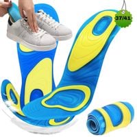 2X WKŁADKI ŻELOWE DO BUTÓW ROBOCZYCH NA CODZIEŃ MASUJĄCE KOMFORT ROZM 37-41