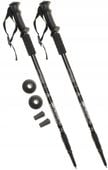 KIJKI Trekkingowe NORDIC WALKING Do Chodzenia Kije REGULOWANE 135cm 2663