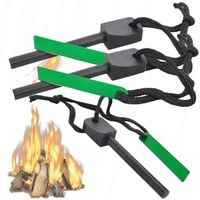 2x KRZESIWO MAGNEZOWE ROZPAŁKA TURYSTYCZNA SURVIVALOWE WOJSKOWE NA